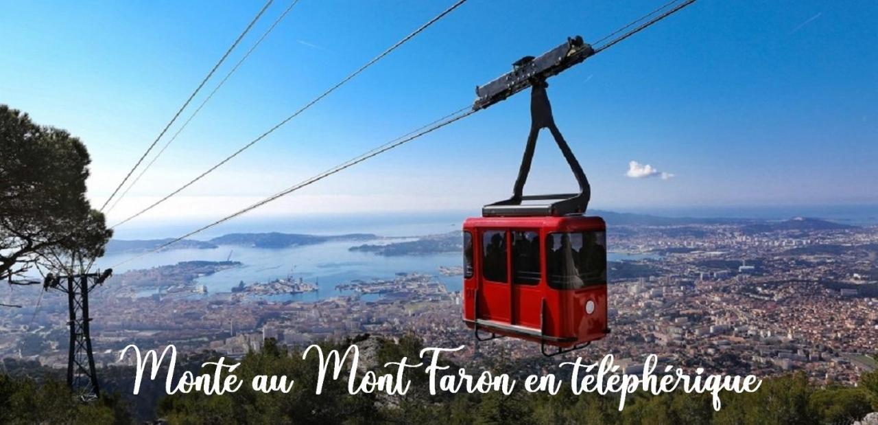 Villadali-Fr Appart Hotel Toulon Clim, Wifi, Terrasse, Cuisine Parking Gratuit Exterior foto