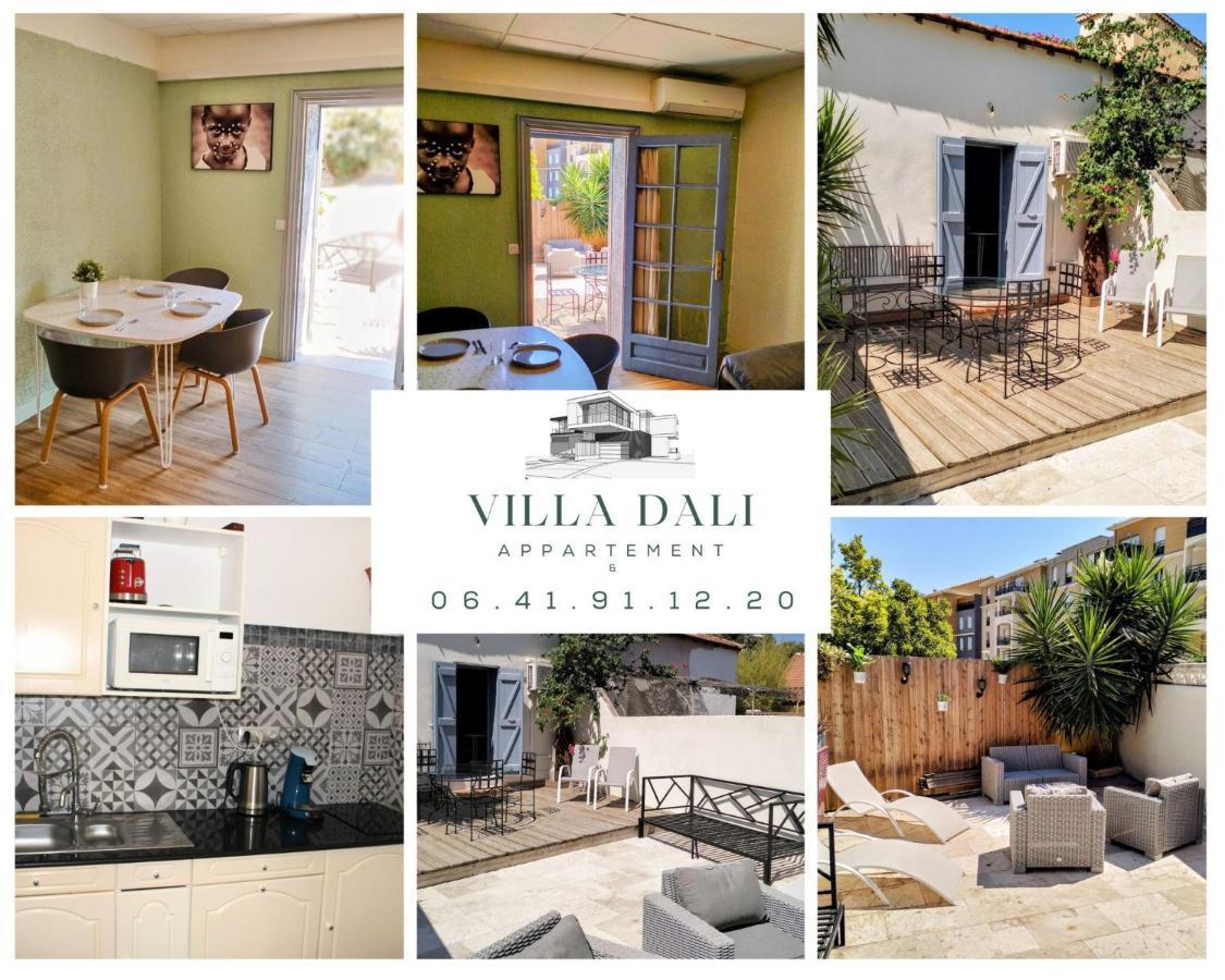 Villadali-Fr Appart Hotel Toulon Clim, Wifi, Terrasse, Cuisine Parking Gratuit Exterior foto
